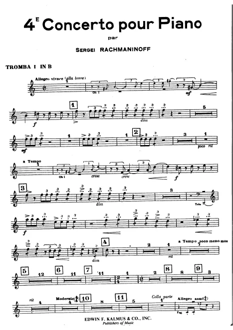 Trumpet 1 (B♭)
