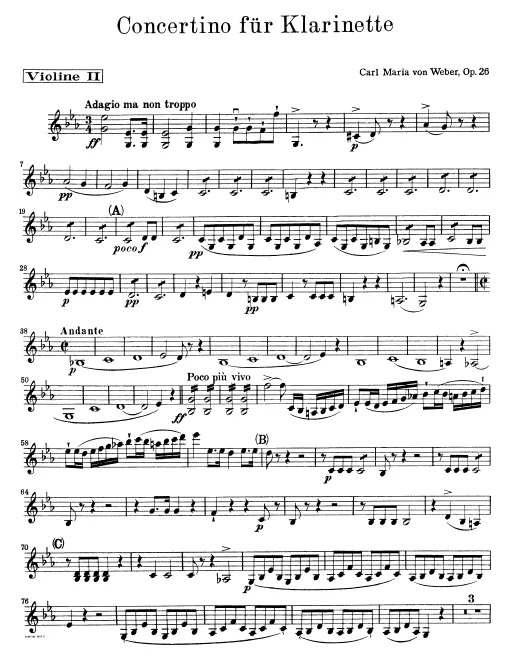 Violins II