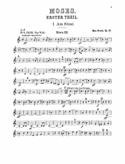 Horn 3, 4 (F)