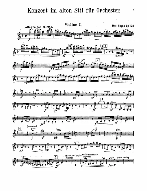 Violins I