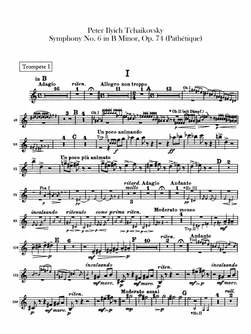 Trumpet 1 (B♭/A)
