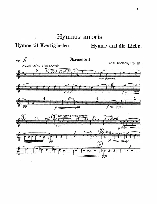 Clarinet 1, 2, 3 (A/B♭)
