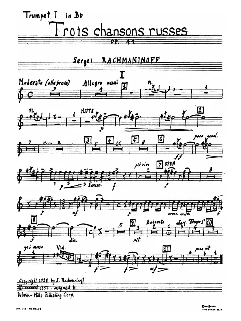 Trumpet 1 (B♭)