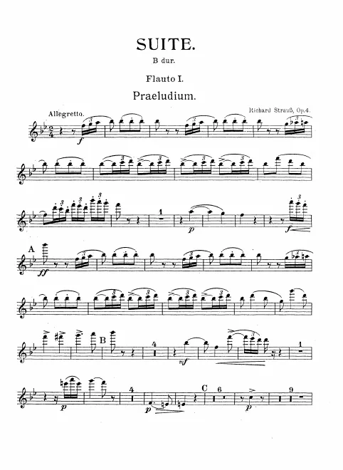 Flute 1, 2