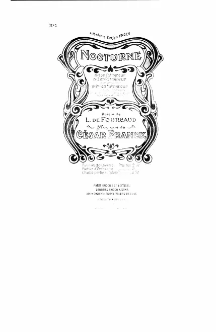 Complete Score (Middle voice, in D minor)