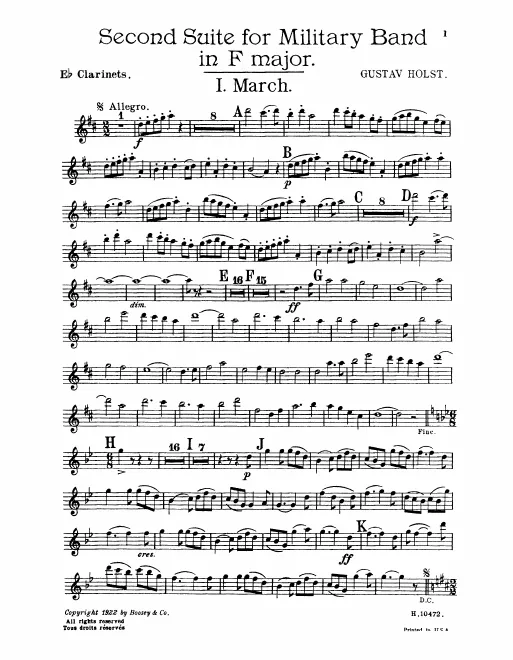 Piccolo Clarinet 1/2 (E♭)