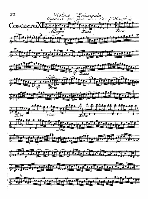Violin solo