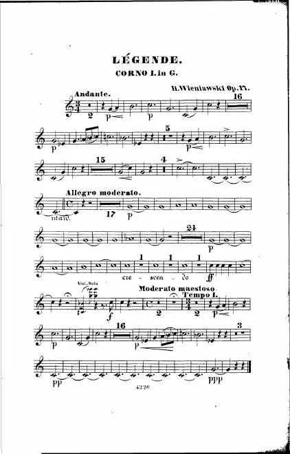 Horn 1, 2 (G)