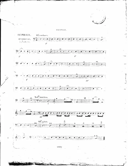 Triangle, Bass Drum/Cymbals