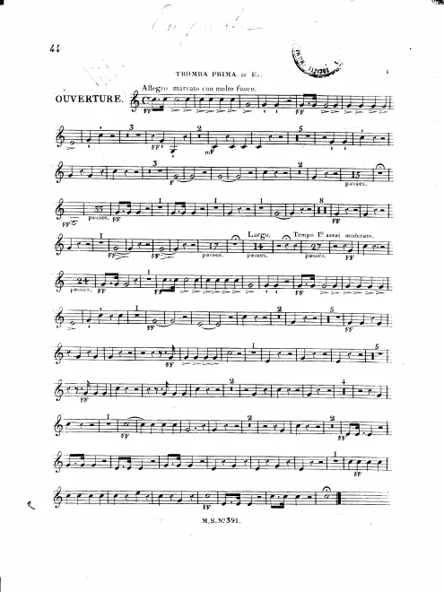Trumpet 1, 2 (E♭)