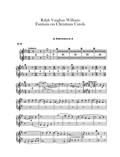 Clarinet 1/2 (B♭)