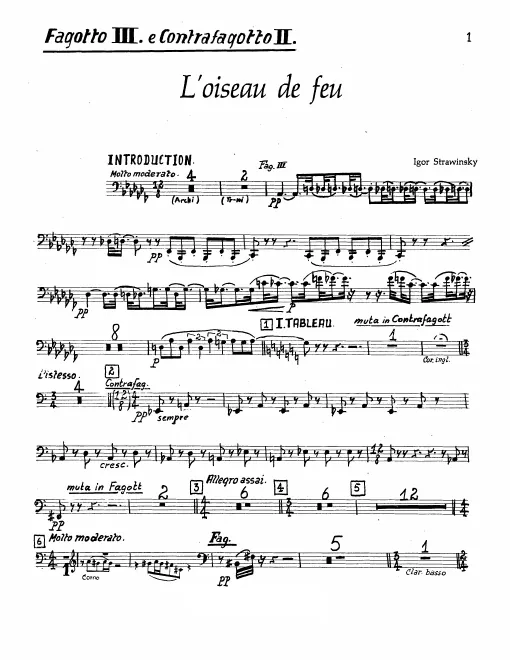Bassoon 3/Contrabassoon 2