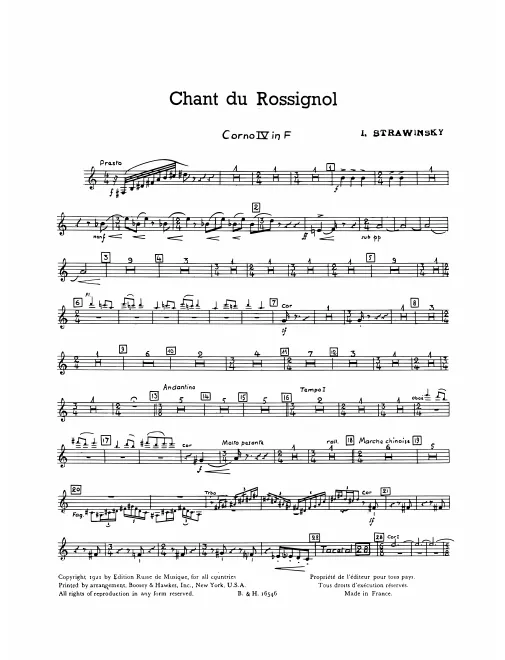 Horn 4 (F)