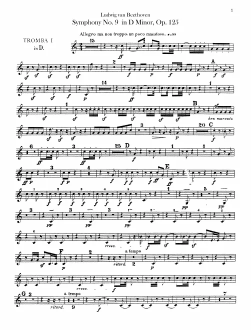 Trumpet 1 (D/B♭)