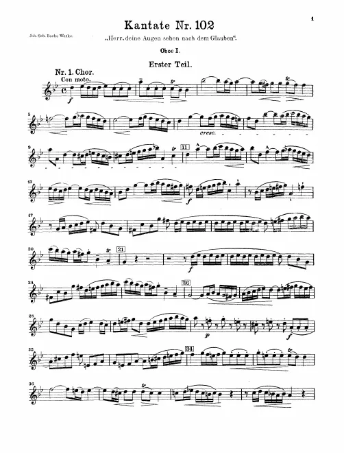 Oboe 1, 2