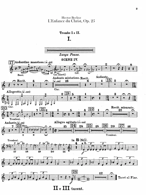 Trumpet 1, 2 (B♭)