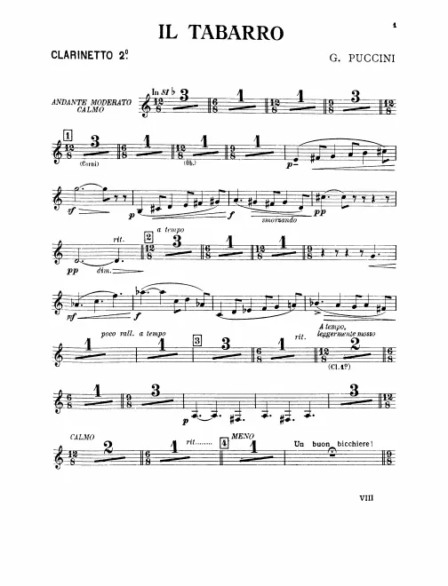 Clarinet 2 (B♭)