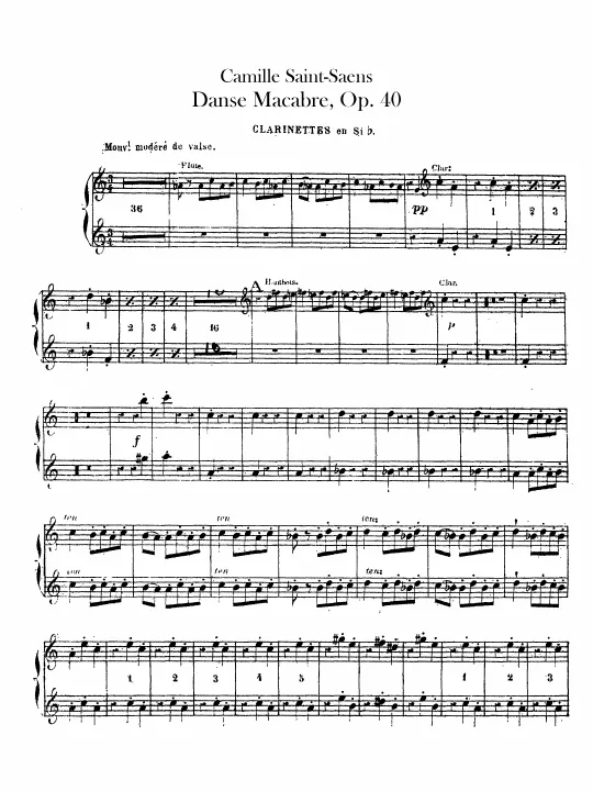 Clarinet 1/2 (B♭)