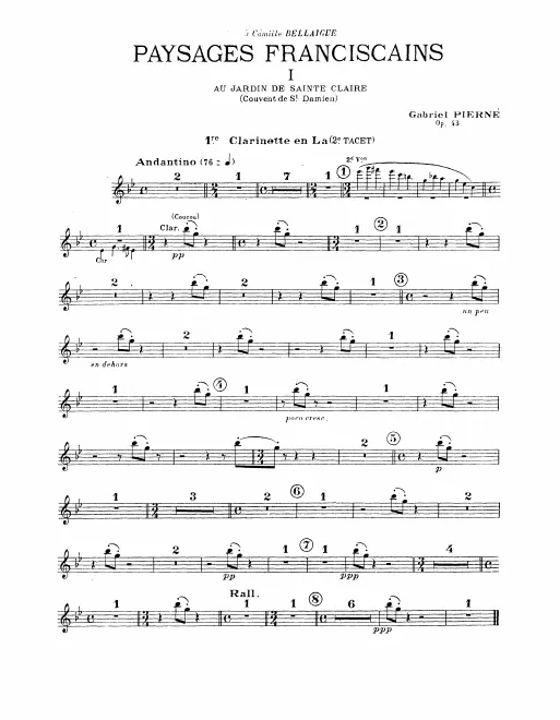 Clarinet 1/2, 3 (A/B♭)