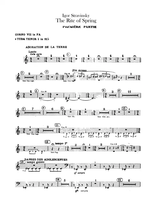 Horn 7 (F)/Wagner Tuba 1 (B)
