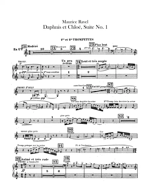 Trumpet 1/2, 3/4 (C)