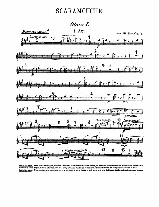 Oboe 1, 2