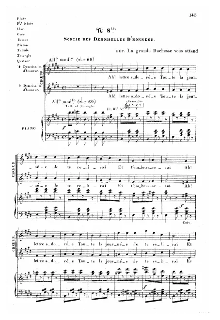 Act II (Nos. 8 bis 12) Act III Supplement