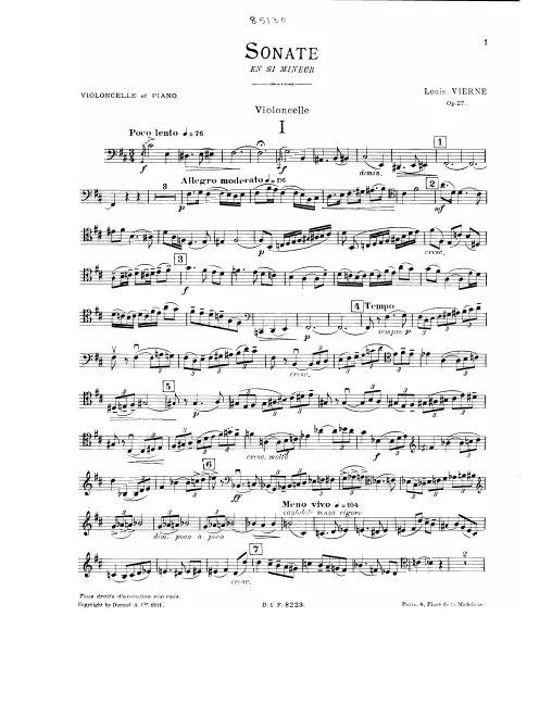 Cello Part