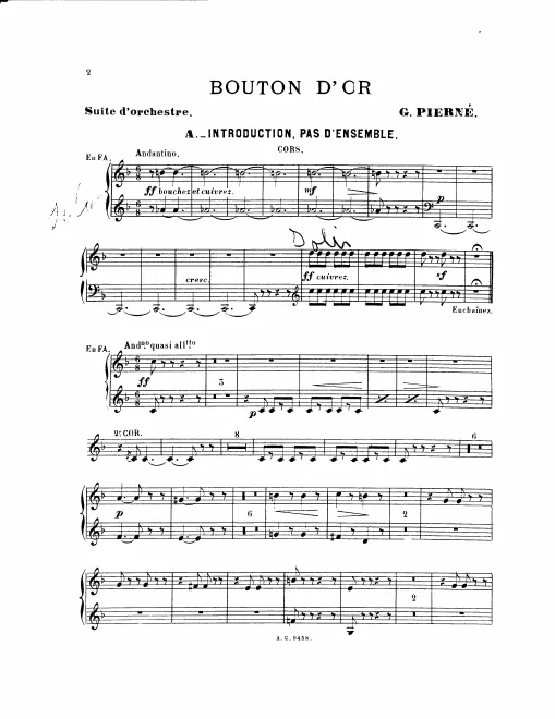 Horn 1/2 (F)