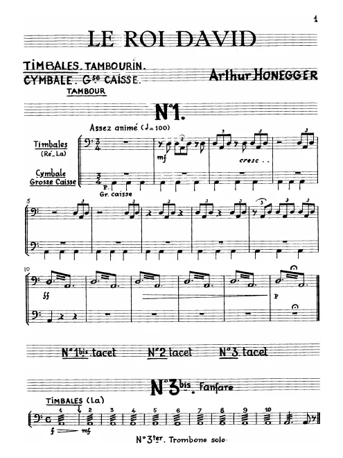 Timpani/Tambourine/Cymbals/Snare Drum/Bass Drum