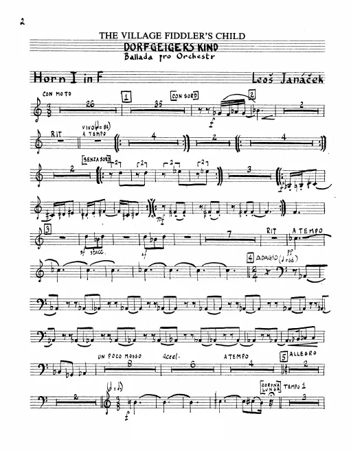 Horn 1, 2, 3 (F)