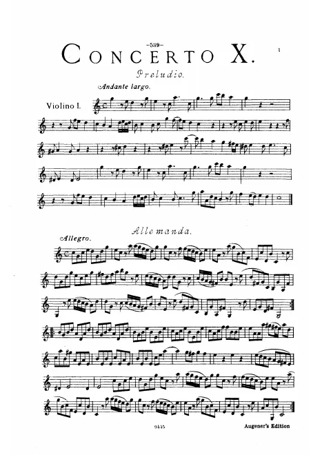 Violins I (ripieno)