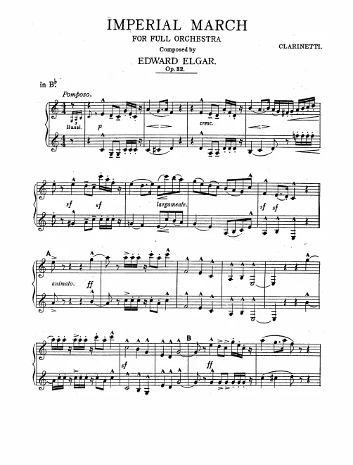 Clarinet 1/2 (B♭)