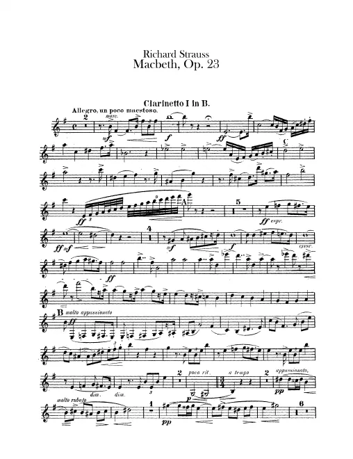 Clarinet 1 (B♭)