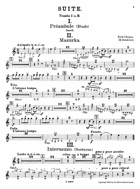 Trumpet 1 (B♭)