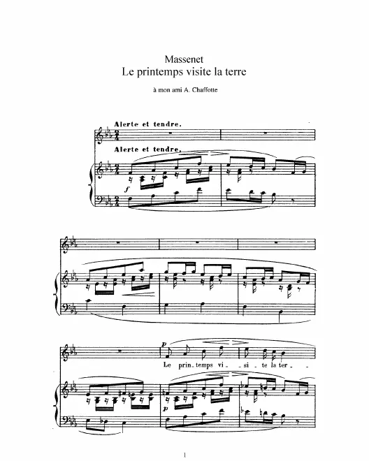 Complete Score (E♭ Major: high voice and piano)