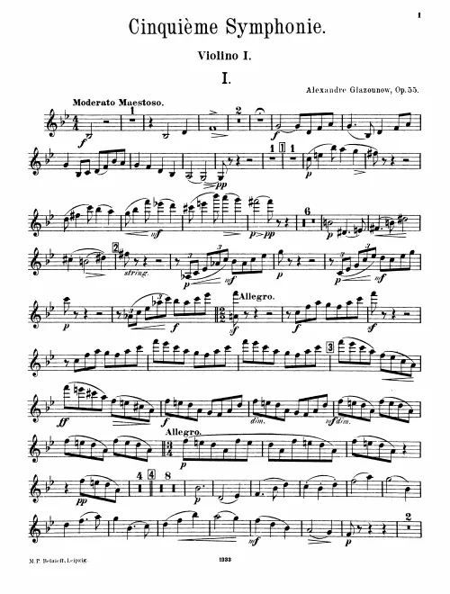 Violins I