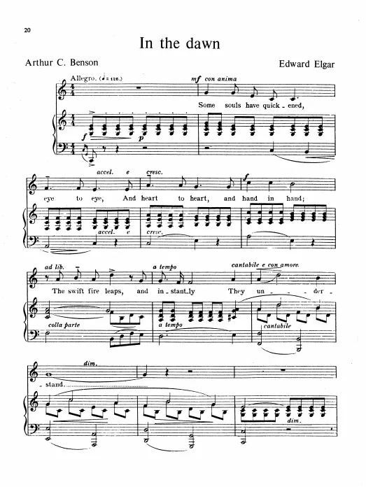 1. In the Dawn (C major)