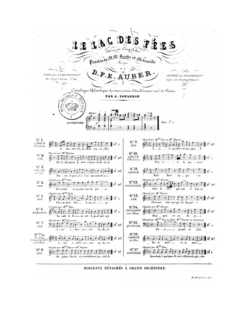 No.2, Air: "Ils s'éloignent, je reste" (Act I, No.2)
