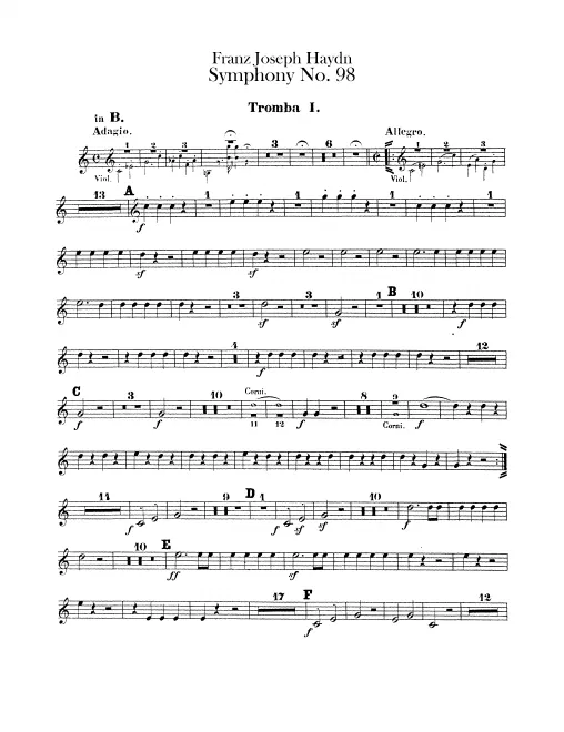 Trumpet 1, 2 (B♭)