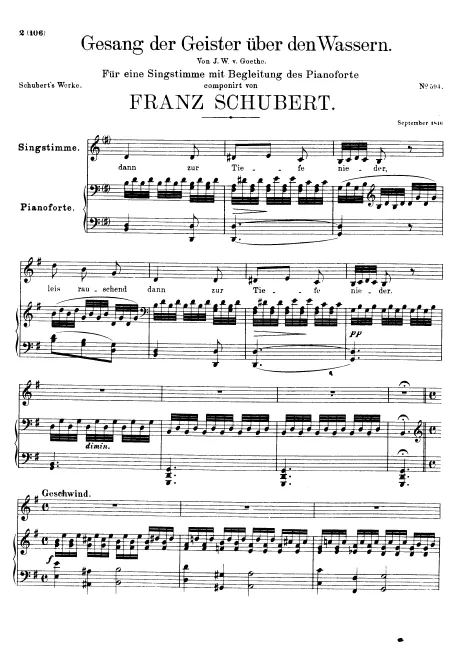 Complete score (fragment)