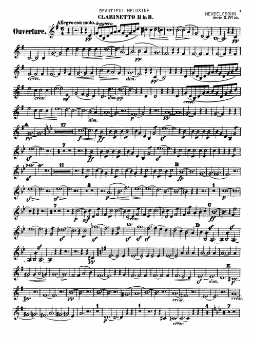 Clarinet 2 (B♭)