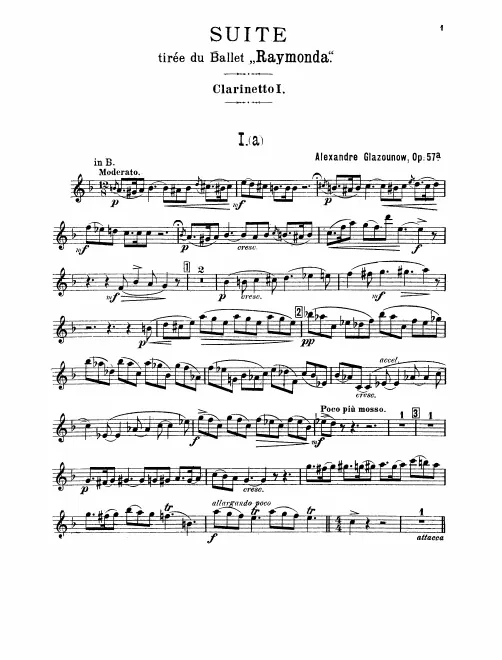 Clarinet 1, 2, 3 (B/A)