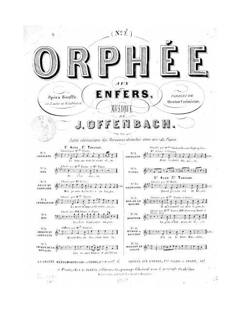 No.8, Rondo: Les métamorphoses de Jupiter (Act I, No.8)
