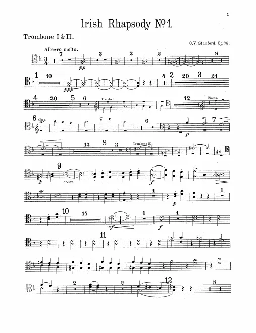 Trombone 1/2, 3, Tuba