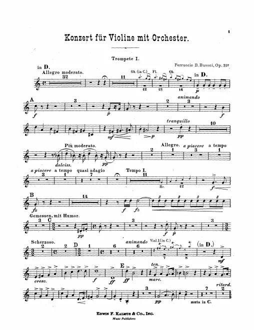Trumpet 1, 2 (D/C)