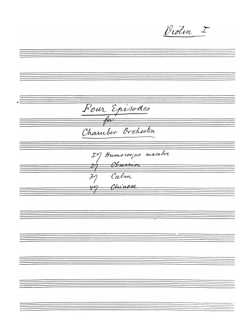 Violins I