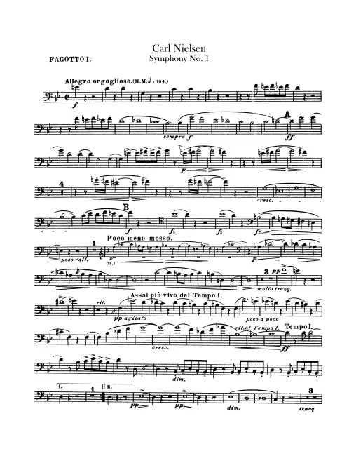 Bassoon 1, 2