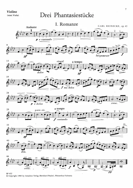 Violin Part (alternate for Viola)