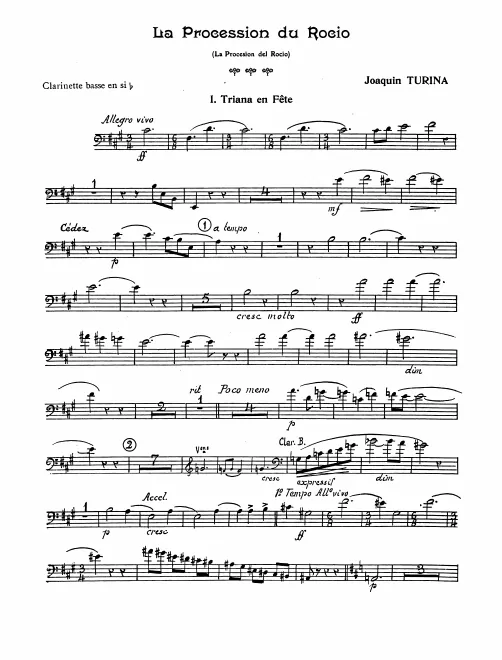 Bass Clarinet (B♭)